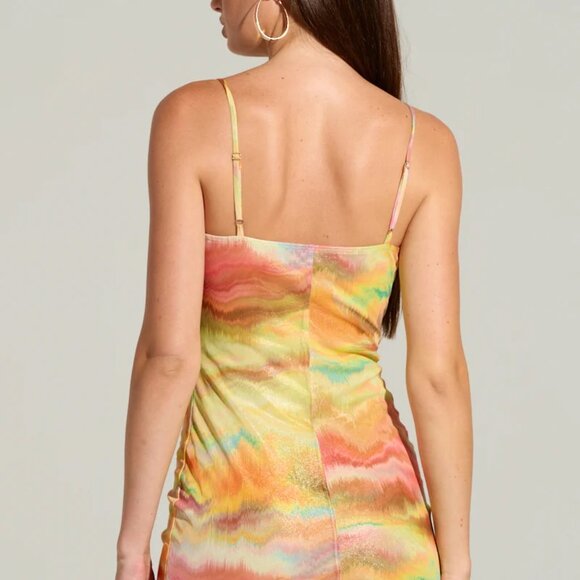 Clara Printed Mini Dress - Picture 8 of 12